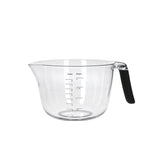 KitchenAid Mixing and Measuring Bowl with Handle, 2 L, Black, Labelled