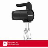 KitchenAid Go Cordless 7-Speed Hand Mixer (Battery Sold Separately) – Black Matte