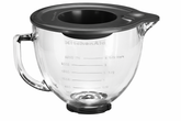 4.8L SM Tilt Head - Glass Bowl with Measurement Markings & Lid