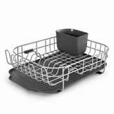 KitchenAid Low Profile Stainless Steel Dish Drying Rack, Grey