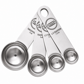 Stainless Steel Measuring Spoons Set (4-Piece)