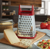 Box Grater with Container – Empire Red