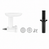 Food Grinder Attachment for Stand Mixers – White