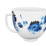 4.8 L Ink Watercolor Ceramic Bowl