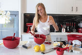 KA SS MESH SIEVE EMPIRE RED