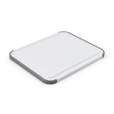 KitchenAid Classic Polypropylene Non-slip Chopping Board with Perimeter Trench, 20 x 25 cm, Labelled