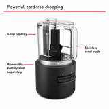 KitchenAid Go Cordless Food Chopper (Battery Sold Separately) – Black Matte