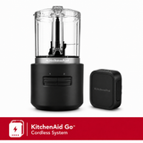 KitchenAid Go Cordless Food Chopper – Black Matte (With Rechargeable Battery)