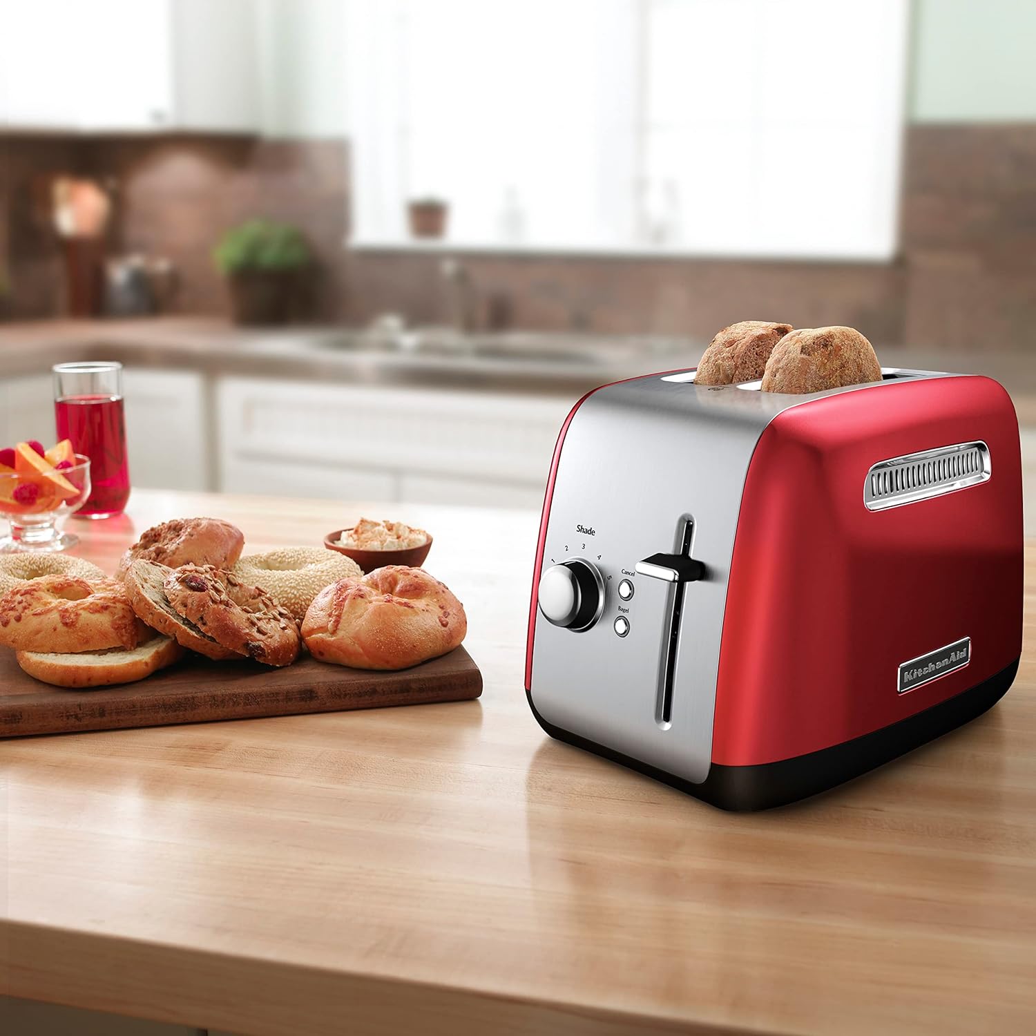 2 Slice Classic Toaster - Empire Red