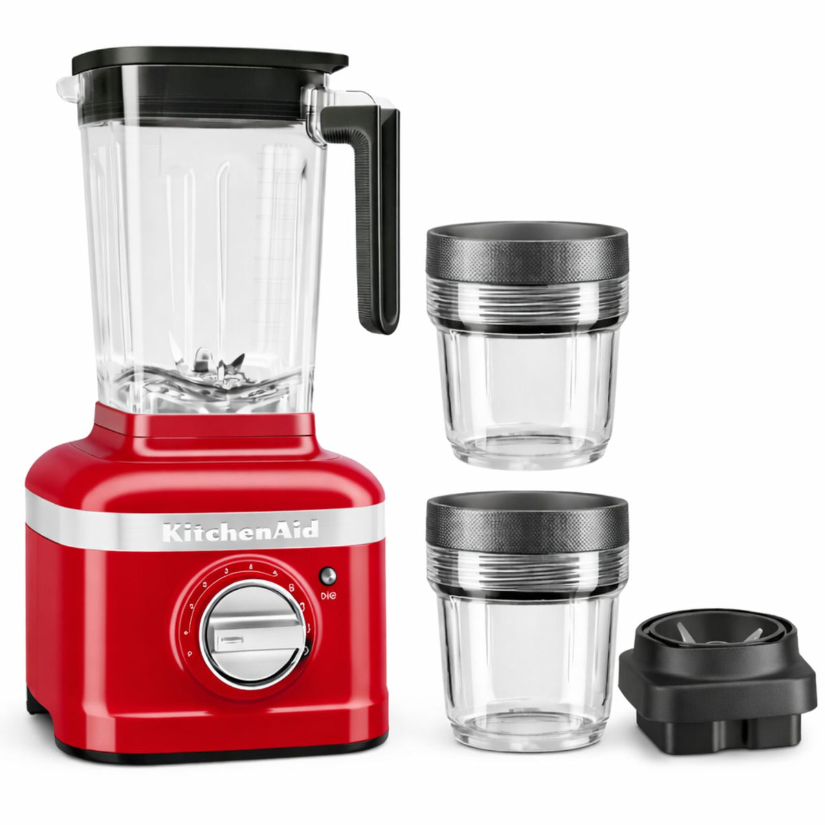 KitchenAid K400 Blender Candy Apple with 2 x 200ml Small Batch Jars and Blade Assembly Set