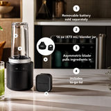 KitchenAid Go Cordless Personal Blender (Battery Sold Separately) – Black Matte