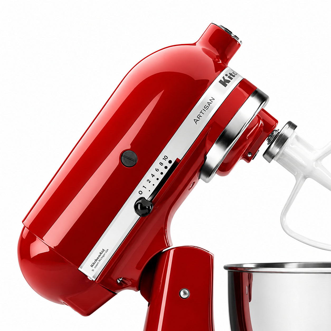 4.8L Artisan Tilt-Head Stand Mixer – Candy Apple – Kitchenaidcentre