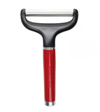 KitchenAid Stainless Steel Hard Cheese Cutter, Empire Red, Carded