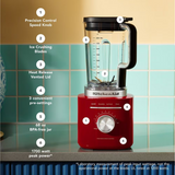 KitchenAid Pure Power Blender-Empire Red