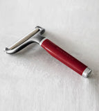 KitchenAid Stainless Steel Hard Cheese Cutter, Empire Red, Carded