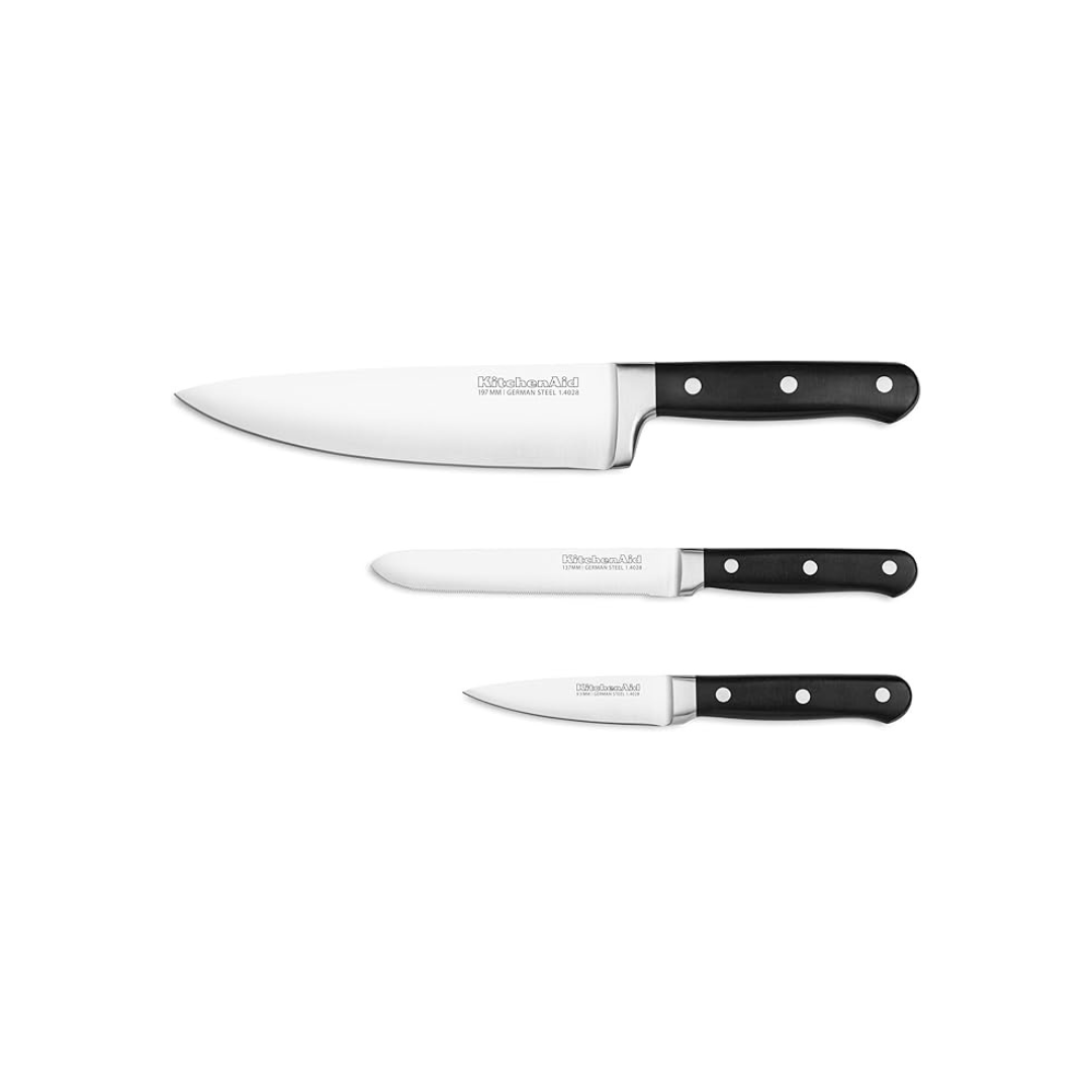 3 Piece Classic Forged Series Starter Triple Rivet Cutlery Set