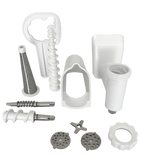 Fruit & Vegetable Strainer Set for Food Grinder Attachment