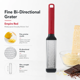 Fine Etched Grater – Empire Red