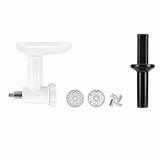 Food Grinder Attachment for Stand Mixers – White