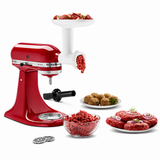 Food Grinder Attachment for Stand Mixers – White
