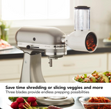 KitchenAid Fresh Prep Slicer/Shredder Stand Mixer Attachment | Unused – Packaging Damaged