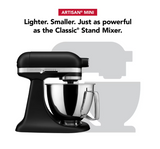 KitchenAid 3.3 L Artisan Mini Tilt-Head Stand Mixer – Black Matte | Open Box